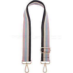 Canvas Bag Straps, with Alloy Swivel Clasps, Bag Replacement Accessories, Rosy Brown, 71cm(FIND-WH0065-24C-01)