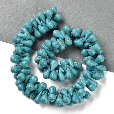 Synthetic Howlite Beads Strands(TURQ-F018-07A)-3
