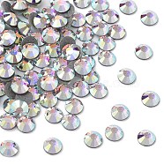 Preciosa&reg Crystal Hotfix Flatback Stones, Czech Crystal, Round(438 11 612 Chaton Rose VIVA 12 &reg), 00030 200 Crystal AB, SS10(2.7~2.9mm)(Y-PRC-HSS10-00030-200)