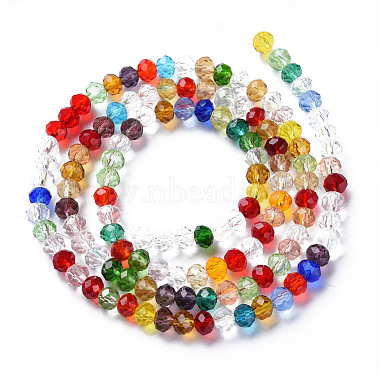 Faceted Glass Beads Strands(X-GLAA-S197-001B-B01)-2