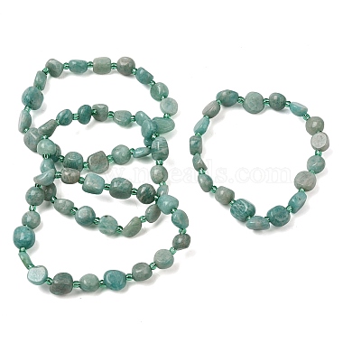 Natural Amazonite Beads Bracelets(GG-CBA05D5-02B-07)-4
