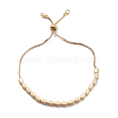 Cubic Zirconia Oval Tennis Bracelet for Men Women Gift(BJEW-F417-05G-RS)-2