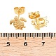 Brass Stud Earrings(EJEW-F405-02G)-3