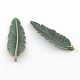 Zinc Alloy Leaf Pendants(X-PALLOY-R065-009-LF)-1