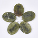 Natural Peridot Pendants(G-S344-90C)-1