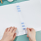 Plastic Index Tab Divider Sheets for Discbound Notebooks(AJEW-WH0270-719C-03)-3