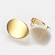 Ear Stud Findings(KK-T020-41G)-2