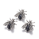 Natural Black Agate Brooches(G-A176-D01)-1