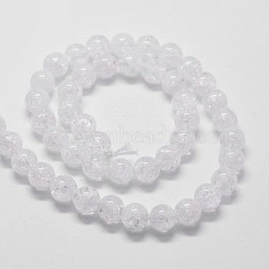 Natural Quartz Crystal Beads Strands(G-G735-20-8mm)-2