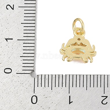 Rack Plating Brass Pendants(KK-Q028-26G)-3