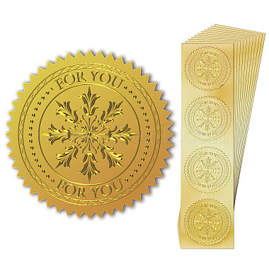 Self Adhesive Gold Foil Embossed Stickers(DIY-WH0211-378)-8