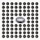 100pcs 8mm perles de pierre de lave naturelle perles rondes(DIY-LS0002-43)-2