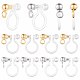 20Pcs 2 Colors 304 Stainless Steel Clip-on Earring Component(STAS-SC0004-29)-1