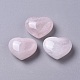 piedra de amor de corazón de cuarzo rosa natural(X-G-G798-14)-1