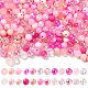 DIY Pink Series Necklace & Bracelet Making Kits(DIY-CJ0001-76)-3