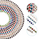12 Farben Messing Strass Ketten(CHC-FW0001-01)-3