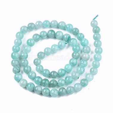 amazonite naturelles brins de perles(G-S362-82A)-2