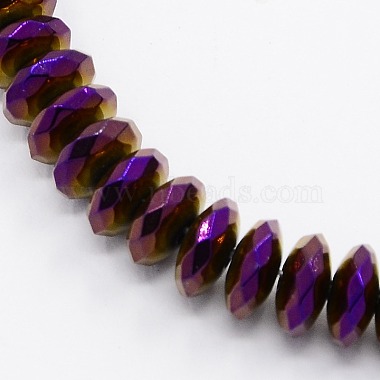8mm Abacus Non-magnetic Hematite Beads