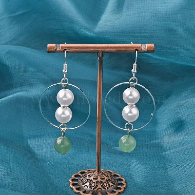 Perles acryliques de perles d'imitation(PL609-1)-6