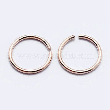 925 Sterling Silver Open Jump Rings(STER-F036-02RG-0.5x6mm)-2