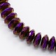 Grade A Electroplate Non-magnetic Synthetic Hematite Beads Strands(G-N0014-8x3mm-08)-1