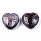 Natural Amethyst Heart Love Stones(G-S330-13A)-2