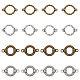 Connecteurs de liens en alliage de style tibétain chgcraft(PALLOY-CA0001-61-RS)-1