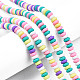 Handmade Polymer Clay Beads Strands(CLAY-N008-008R)-1