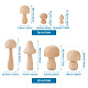 Schima Superba Wooden Mushroom Children Toys(WOOD-TA0002-45)-8