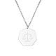 Non-Tarnish Constellation Libra Stainless Steel Pendant Necklaces for Women(SK1865-2)-1