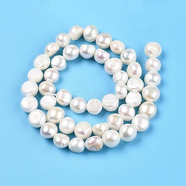 Natural Cultured Freshwater Pearl Beads Strands(PEAR-N014-07J)-2