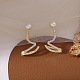 Alloy Crystal Rhinestone Stud Earrings(FS-WGE6FC8-01)-4