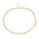 Rack Plating Brass Ball Chain Necklaces for Women(NJEW-G102-01C-G)-1