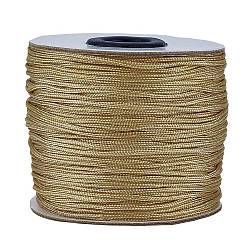 Elite 1 Roll Nylon Thread, Chinese Knotting Cord, Wheat, 1.5mm, about 100 yards/roll(NWIR-PH0002-11)