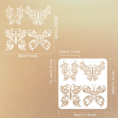 PET Hollow Out Drawing Painting Stencils(DIY-WH0391-0772)-2