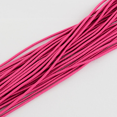 2mm DeepPink Elastic Fibre Thread & Cord