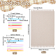 8Pcs Cardboard Weaving Looms(TOOL-FG0001-06)-2