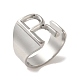 201 anillos de dedo de acero inoxidable(RJEW-H223-04P-R)-3