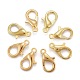 Zinc Alloy Lobster Claw Clasps(X-E105-G-NF)-1