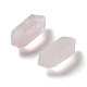 Natural Rose Quartz Double Terminal Pointed Beads(G-G012-13)-2