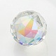 Faceted Round Glass Pendants(GLAA-O008-F03)-1