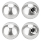 2 Pairs 925 Sterling Silver Ear Nuts(STER-BBC0007-33)-1