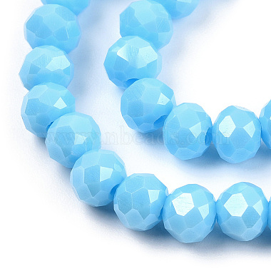 perles en verre plaquent brins(X-EGLA-A034-P8mm-A06)-2