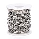 304 Stainless Steel Paperclip Chains(CHS-M003-15P)-4