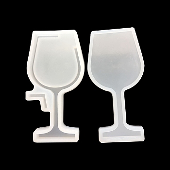 DIY Silicone Quicksand Molds, Resin Casting Molds, Goblet, Tableware, 10.5x5.5x1.7cm