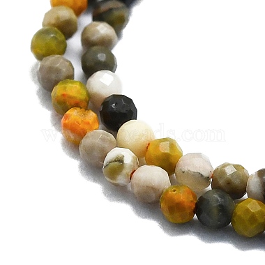 Brins de perles de jaspe bourdon naturel(G-P457-A03-30)-2