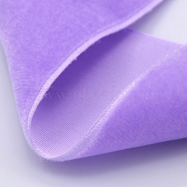 ruban de velours de polyester pour l'emballage de cadeaux et de la décoration du festival(SRIB-M001-13mm-430)-2