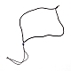 Boucles de cordon de pendentif en nylon(NWIR-WH0012-03A)-1