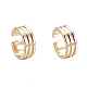 Brass Cuff Earrings(EJEW-I249-12G)-1