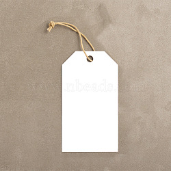 Thanksgiving Themed Paper Hang Gift Tags, with Hemp Cord, None Pattern, Tags: 7x4cm, 50pcs/bag(PAAG-PW0001-160I)